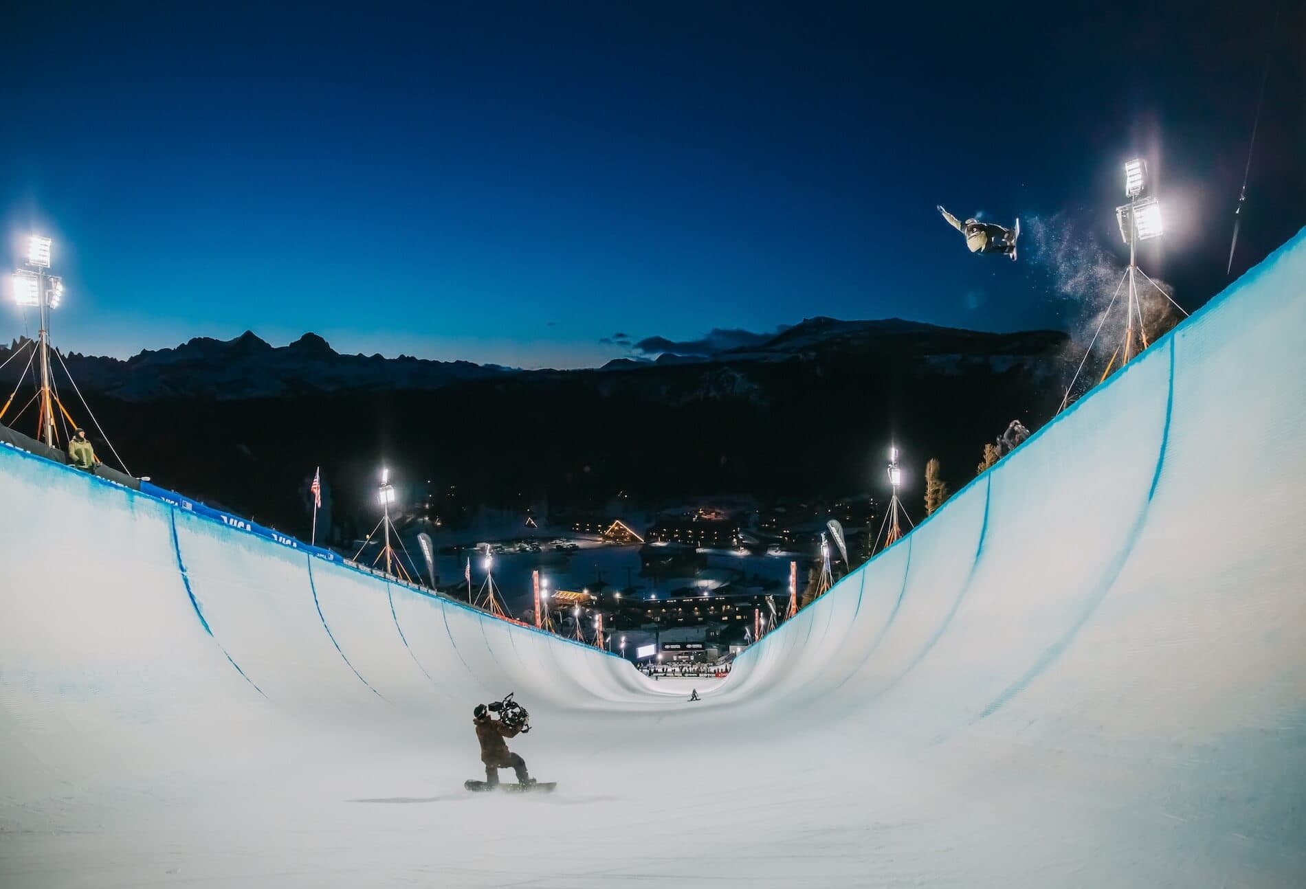 Gimbal operator Ben Ferguson, Mammoth CA